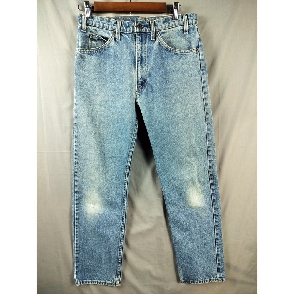 Levi's 505 Jeans Men 32x30 fit 31x28 Orange Tab Vintage 80s USA ヴィンテージ リーバイス
